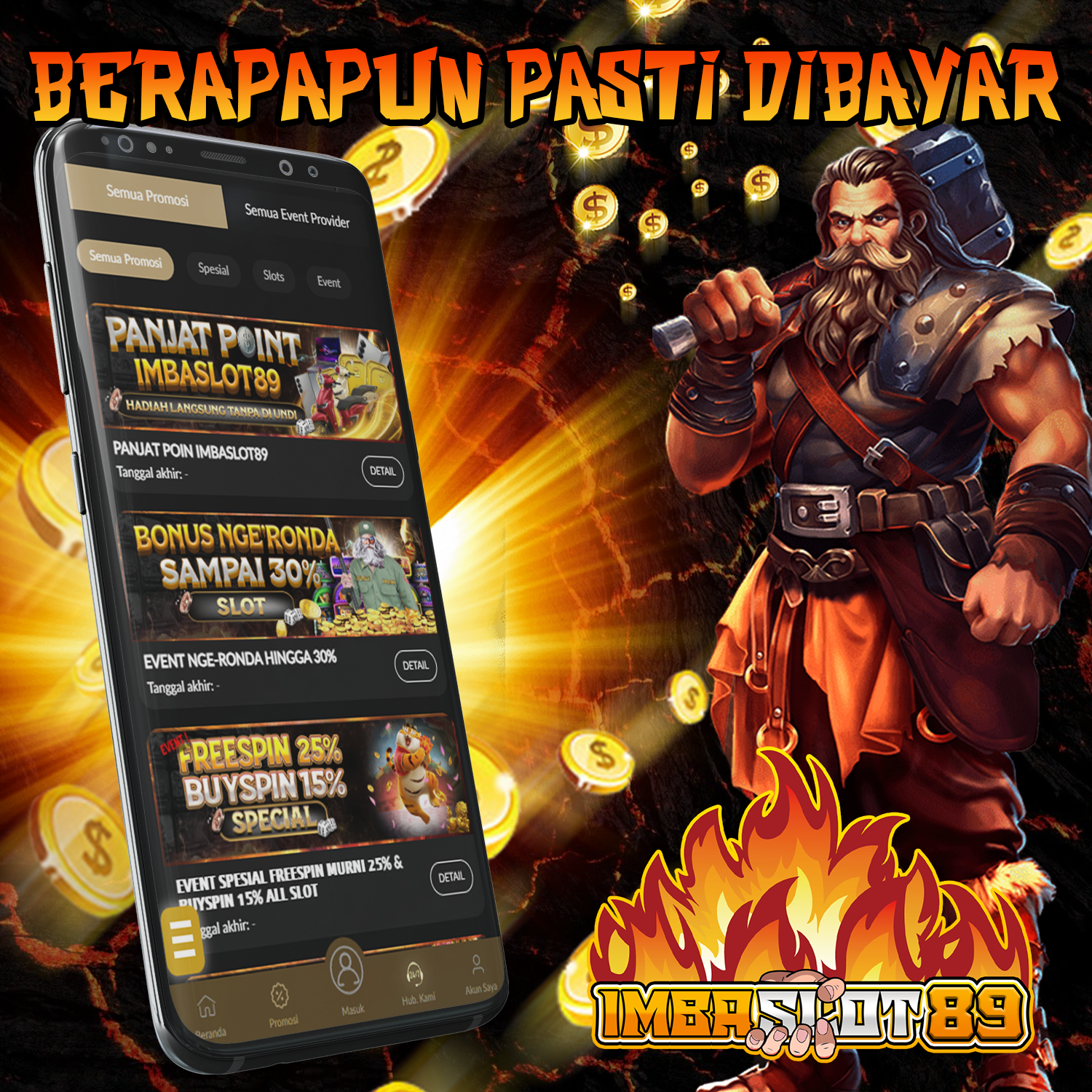 IMBASLOT89 -> Slot Bet 200 Perak Yang Di Cari Ada Di Link Slot Terpercaya